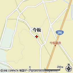 新潟県阿賀野市今板583周辺の地図
