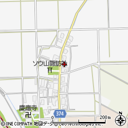 新潟県新潟市西蒲区桑山444周辺の地図