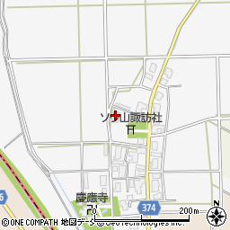 新潟県新潟市西蒲区桑山281周辺の地図