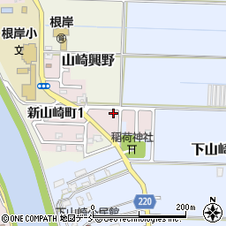 新潟県新潟市南区新山崎町2丁目周辺の地図
