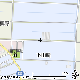 新潟県新潟市南区下山崎443周辺の地図