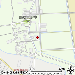 新潟県新潟市南区東笠巻419周辺の地図