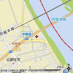中新田幼児公園周辺の地図