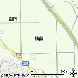 福島県相馬市黒木（勝善）周辺の地図