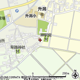 新潟市ひまわりクラブ　升潟ひまわりクラブ周辺の地図