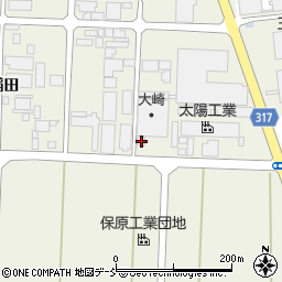 福島県伊達市保原町上野崎23周辺の地図