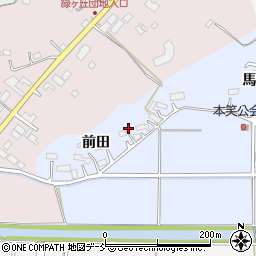 福島県相馬市本笑前田30周辺の地図
