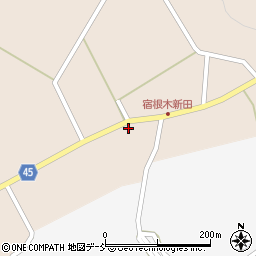新潟県佐渡市宿根木153周辺の地図