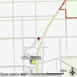 新潟県新潟市西蒲区桑山246周辺の地図