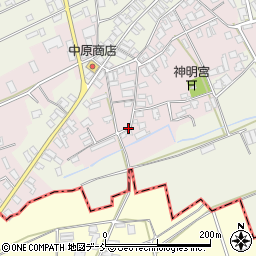 新潟県新潟市西区坂田周辺の地図