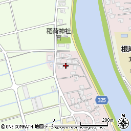 新潟県新潟市南区大倉833周辺の地図