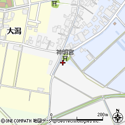 新潟県新潟市西蒲区浦村42周辺の地図