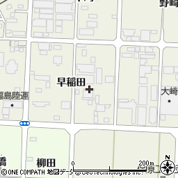 福島県伊達市保原町早稲田30周辺の地図