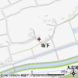 福島県相馬市和田坂下周辺の地図