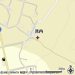 福島県伊達市霊山町泉原其内周辺の地図