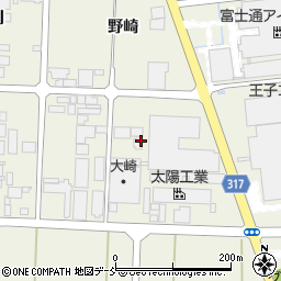 福島県伊達市保原町上野崎周辺の地図