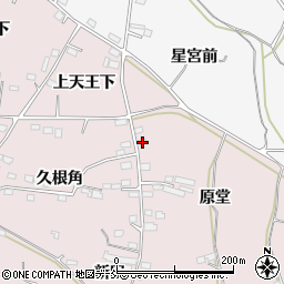 福島県福島市飯坂町平野原堂66-3周辺の地図