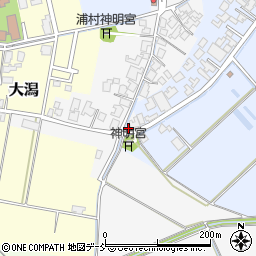 新潟県新潟市西蒲区浦村29周辺の地図