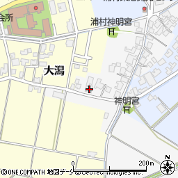 新潟県新潟市西蒲区浦村5周辺の地図