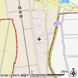 新潟県新潟市西区勘助郷屋123周辺の地図