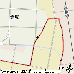 新潟県新潟市西区赤塚1126周辺の地図