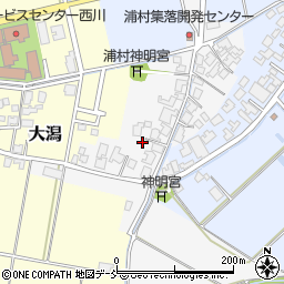 新潟県新潟市西蒲区浦村2周辺の地図
