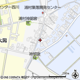 新潟県新潟市西蒲区浦村28周辺の地図