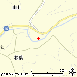 福島県伊達市霊山町大石山上97周辺の地図