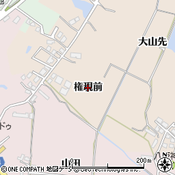 福島県相馬市北小泉（権現前）周辺の地図