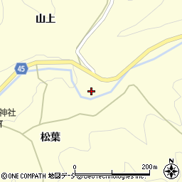 福島県伊達市霊山町大石山上95周辺の地図