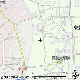 新潟県新潟市南区東笠巻870-1周辺の地図