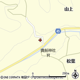 福島県伊達市霊山町大石山上10周辺の地図