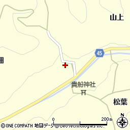 福島県伊達市霊山町大石山上16周辺の地図