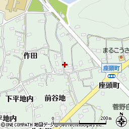 菅野果樹園周辺の地図