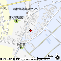 新潟県新潟市西蒲区浦村26周辺の地図