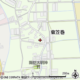 新潟県新潟市南区東笠巻1256周辺の地図