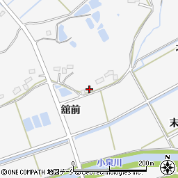 福島県相馬市和田舘前25周辺の地図