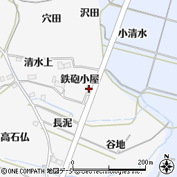 菅野果樹園直売所周辺の地図