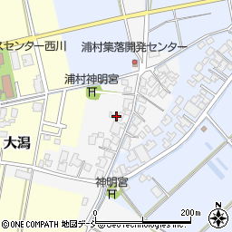 新潟県新潟市西蒲区浦村15周辺の地図