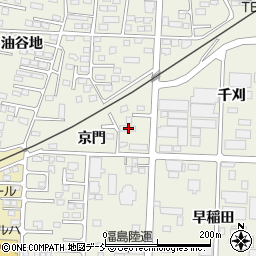 福島県伊達市保原町京門27周辺の地図