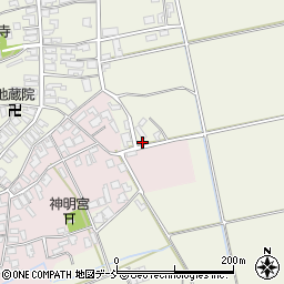 新潟県新潟市西区赤塚2921周辺の地図
