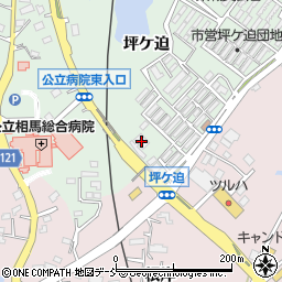 トヨタカローラいわき株式会社　相馬店周辺の地図