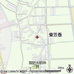 新潟県新潟市南区東笠巻1069周辺の地図