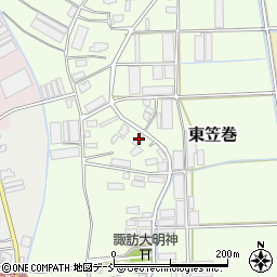 新潟県新潟市南区東笠巻1091周辺の地図