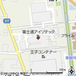 富士通アイソテック周辺の地図