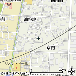 福島県伊達市保原町京門6周辺の地図