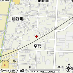 福島県伊達市保原町京門11周辺の地図