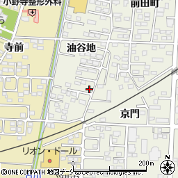 福島県伊達市保原町油谷地27-6周辺の地図