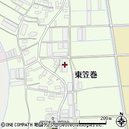 新潟県新潟市南区東笠巻721周辺の地図