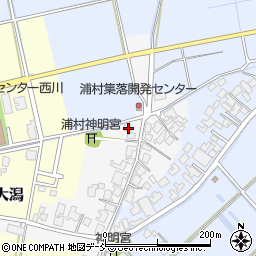 新潟県新潟市西蒲区浦村19周辺の地図